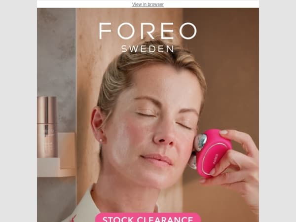 Stock Clearance is back! Cleanse, firm & glow for less 💕