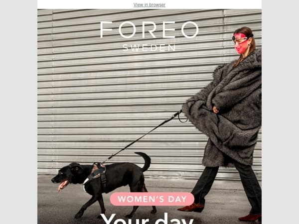 This Women's Day, indulge in self-care that adapts to YOU! 💖