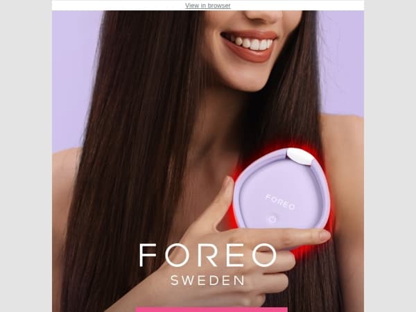 Our LED hairbrush is selling out like crazy! A few days left to pre-order! 🏃‍♀️✨