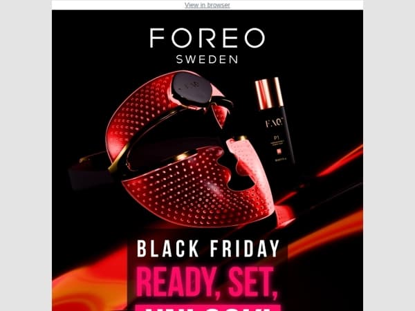 Black Friday Early Access starts NOW 🖤