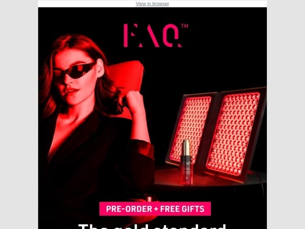 NEW! Meet & pre-order FAQ™ LED Panels 🔴