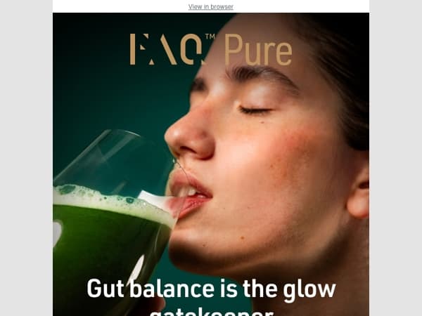 Digestion is the beauty routine you can’t skip.