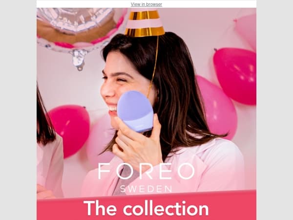 FOREO BDAY: Make room for clean skin! 💕