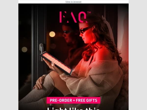 48 hours left: Pre-order FAQ™ LED Panels today.