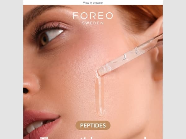 Your skin’s new obsession? Peptides! ✨