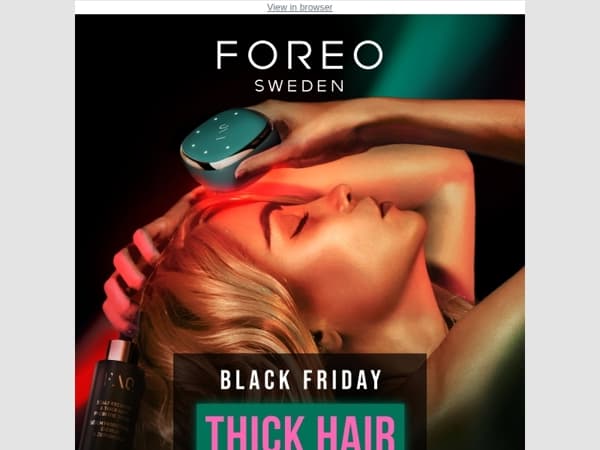 🖤 Get ahead of hair loss while saving an extra 35% 💁🏻‍♀️