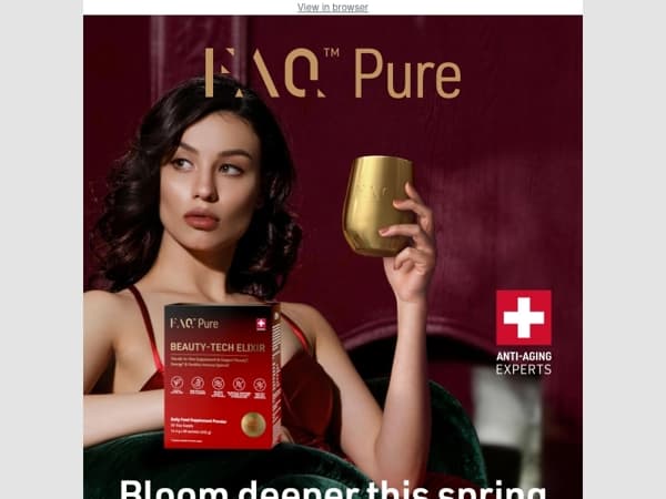 85 ingredients. One daily drink. True renewal from within.