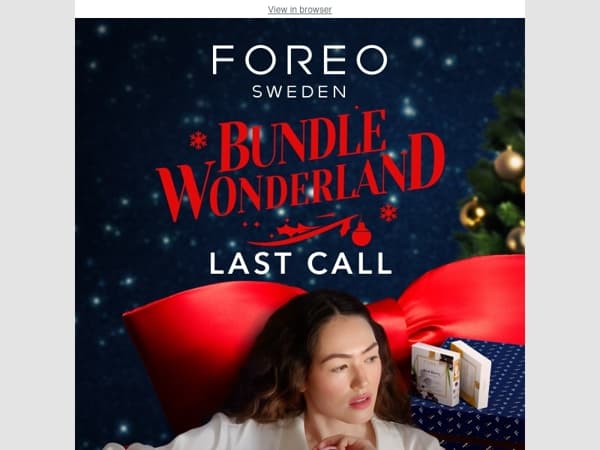 Last chance to snag the best holiday savings before they disappear! 💖