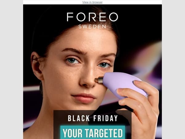 🖤 Hit every skin need with targeted beauty-tech 🛍️✨