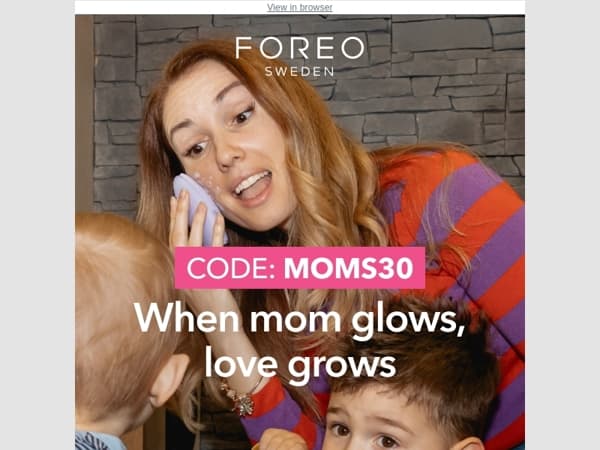 To all moms out there: You need a break, too! 💕