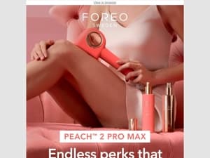 PEACH™ 2 Pro Max’s clinically proven results & hidden features 🧡