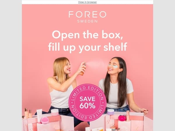 Exclusive! The FOREO Icons sets: Unboxing the skincare! 💕