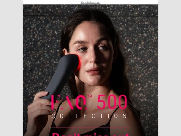 FAQ™ 500 pre-order offers end on Monday!