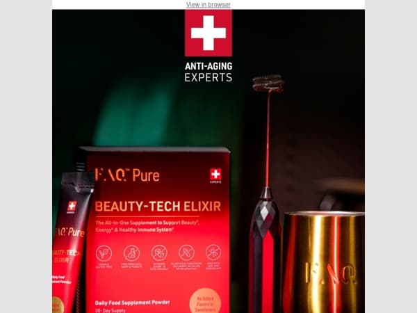 One flawlessly calculated drink to fuel the foundations of vitality and glow.