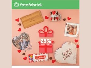 25% korting op het perfecte valentijnscadeau