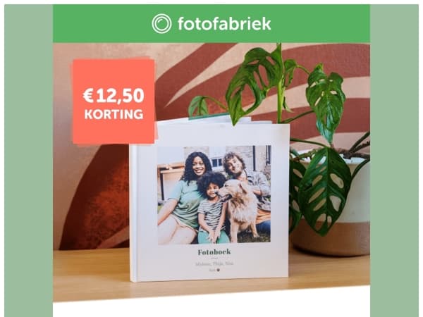Speciaal voor jou: €12,50 korting!