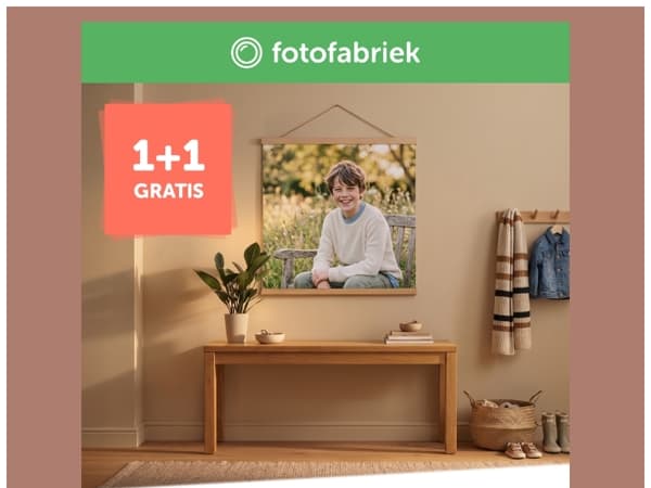 Laatste kans op alle wanddecoratie 1+1!