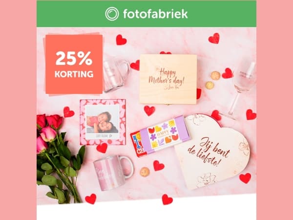 De tijd tikt! Bestel je cadeaus met 25% korting