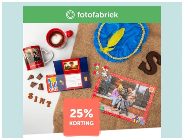 Ontwerp jouw sinterklaascadeau vanaf €5,99