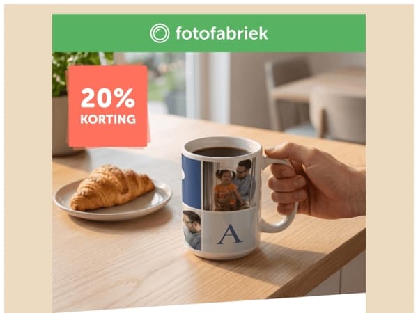 Laatste kans: 20% korting voor Vaderdag