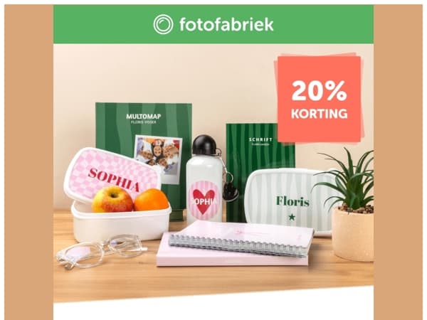 Het nieuwe schooljaar komt er aan!