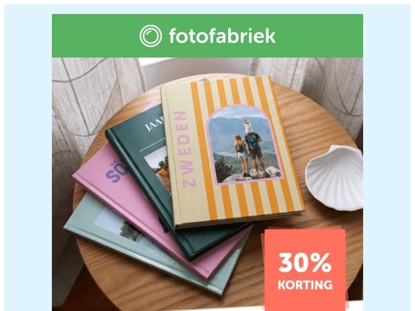 Dit fotoboek open je over 10 jaar nog steeds