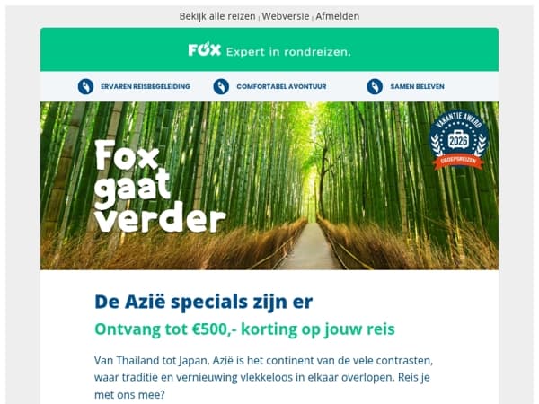 Azië op je bucketlist? Dit is hét moment