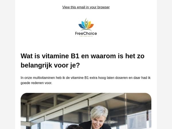 Wat is vitamine B1 en waarom is het zo belangrijk voor je?
