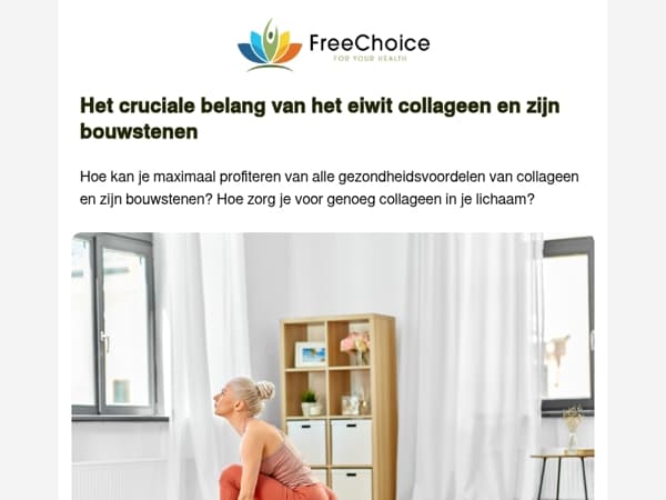 💪 Het cruciale belang van het eiwit collageen en zijn bouwstenen