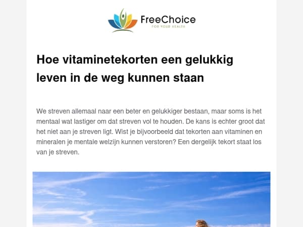 😳 Hoe vitaminetekorten een gelukkig leven in de weg kunnen staan