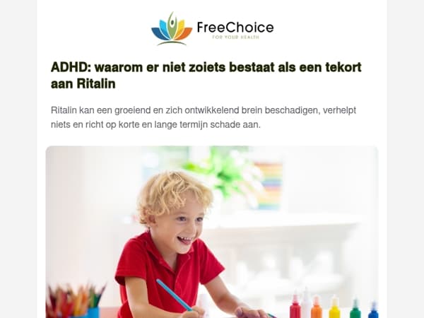 🧠 ADHD: waarom er niet zoiets bestaat als een tekort aan Ritalin