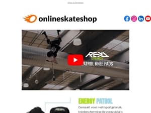 Nieuwsbrief Onlineskateshop Februari