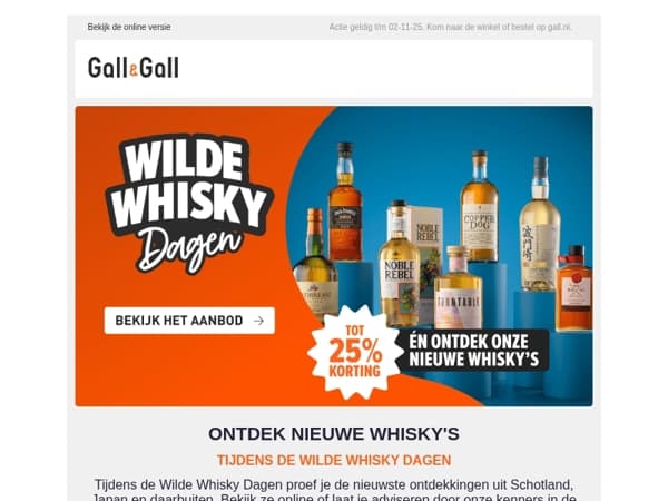 Nieuwe whisky’s die je nog niet kent