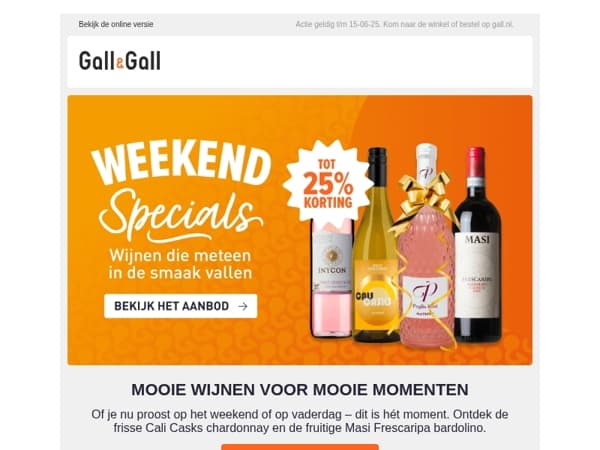 Mooie wijnen voor mooie momenten 🍷