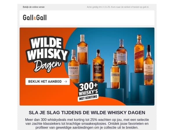 De Wilde Whisky Dagen zijn gestart