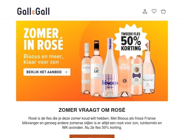 Zomerse dagen vragen om rosé 🩷