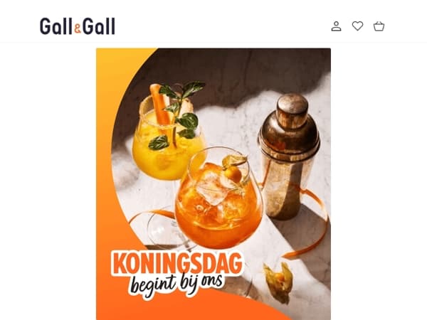 Mix oranje cocktails voor Koningsdag 🧡