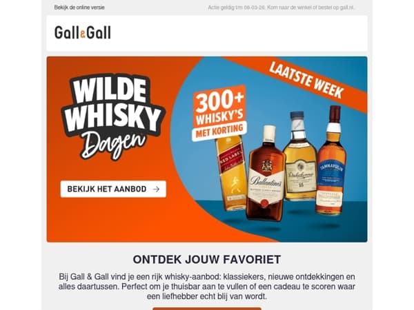 Zó veel keuze: 300+ whiskydeals