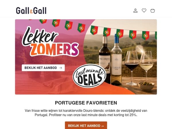 Last minute deals: Portugese wijnen