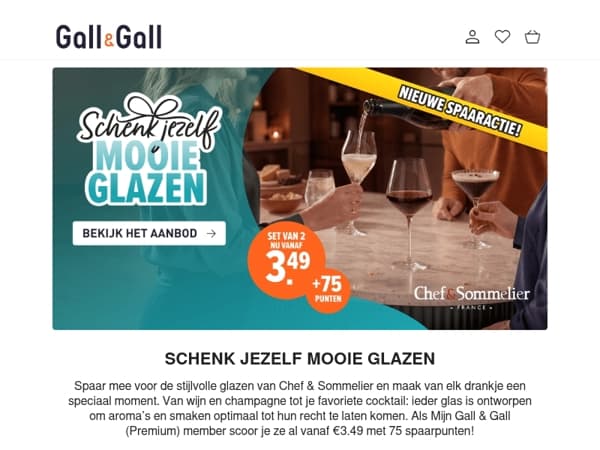 Schenk jezelf stijlvolle glazen 🥂