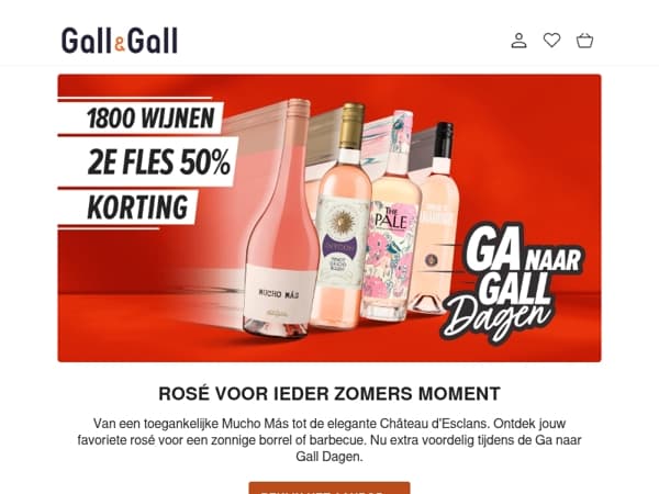 Zonnig weer vraagt om rosé ☀️