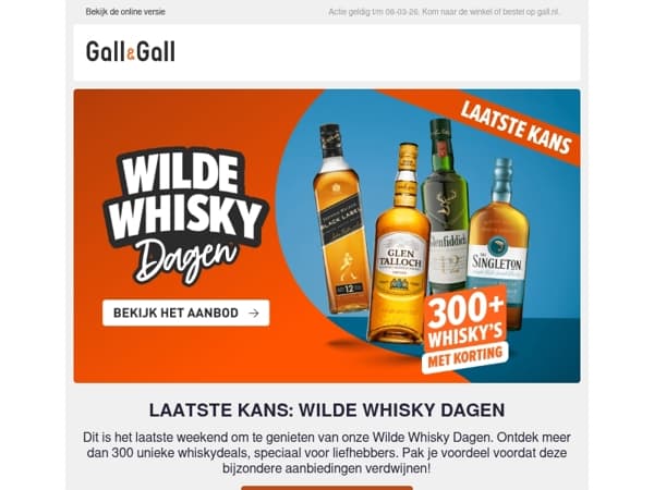Laatste dag: Wilde Whisky Dagen