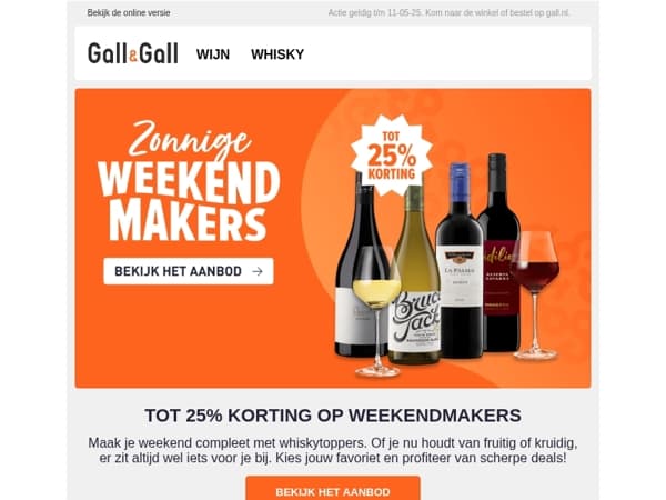 Wijnen onder €7,- Sla nu je slag