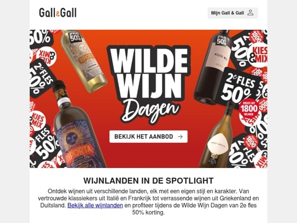 Wijnlanden in de spotlight: 2e fles -50% 🇮🇹🇩🇪