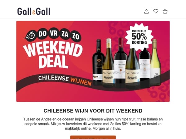 Chileense wijnen & vaderdagcadeaus