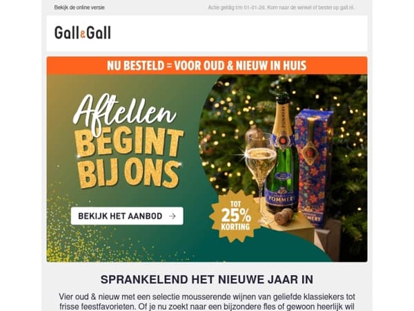 Alles voor een geslaagde oud & nieuw