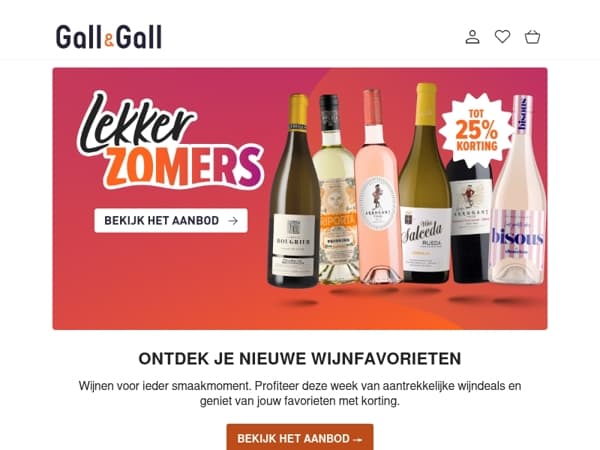 Begin de week met mooie wijndeals
