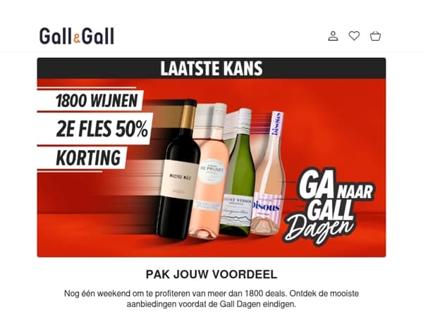 Laatste weekend Gall naar Gall Dagen