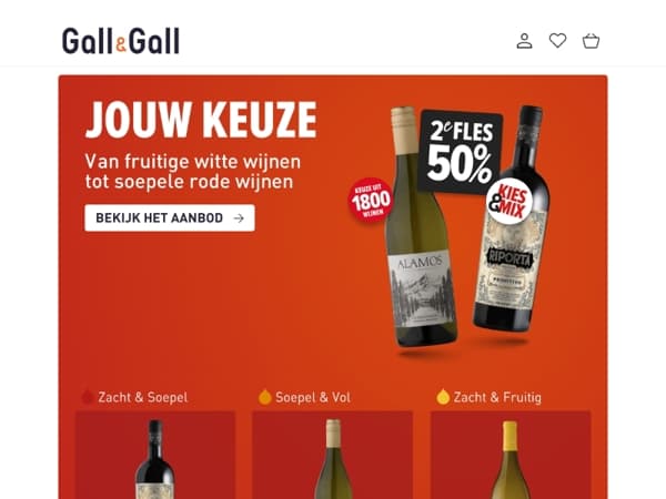 Wat kies jij? Rood, wit of rosé