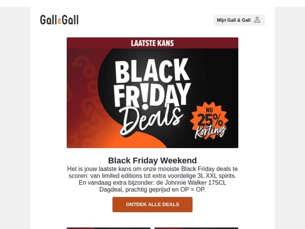 Het is Black Friday weekend 🖤⏰